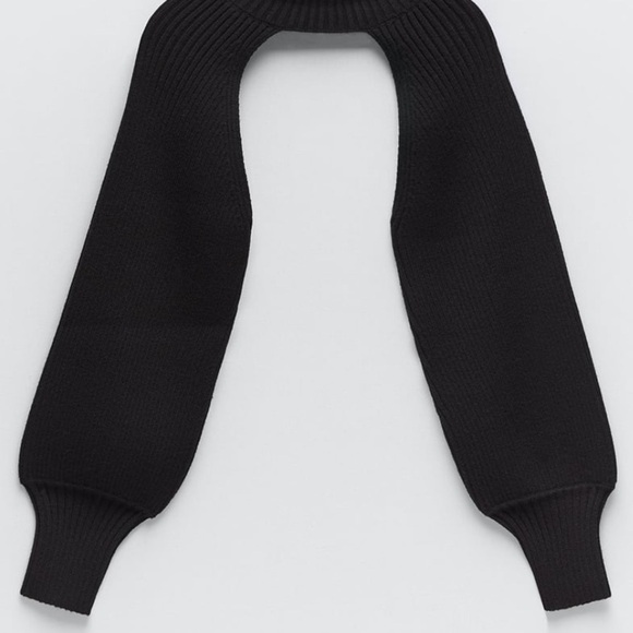 ZARA BNWT Knit Arm Warmer Sweater - Picture 4 of 8